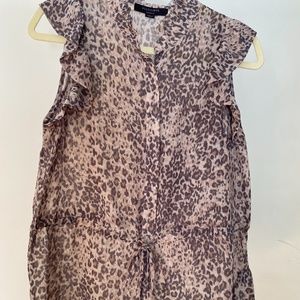 All Saints Ruffle Top